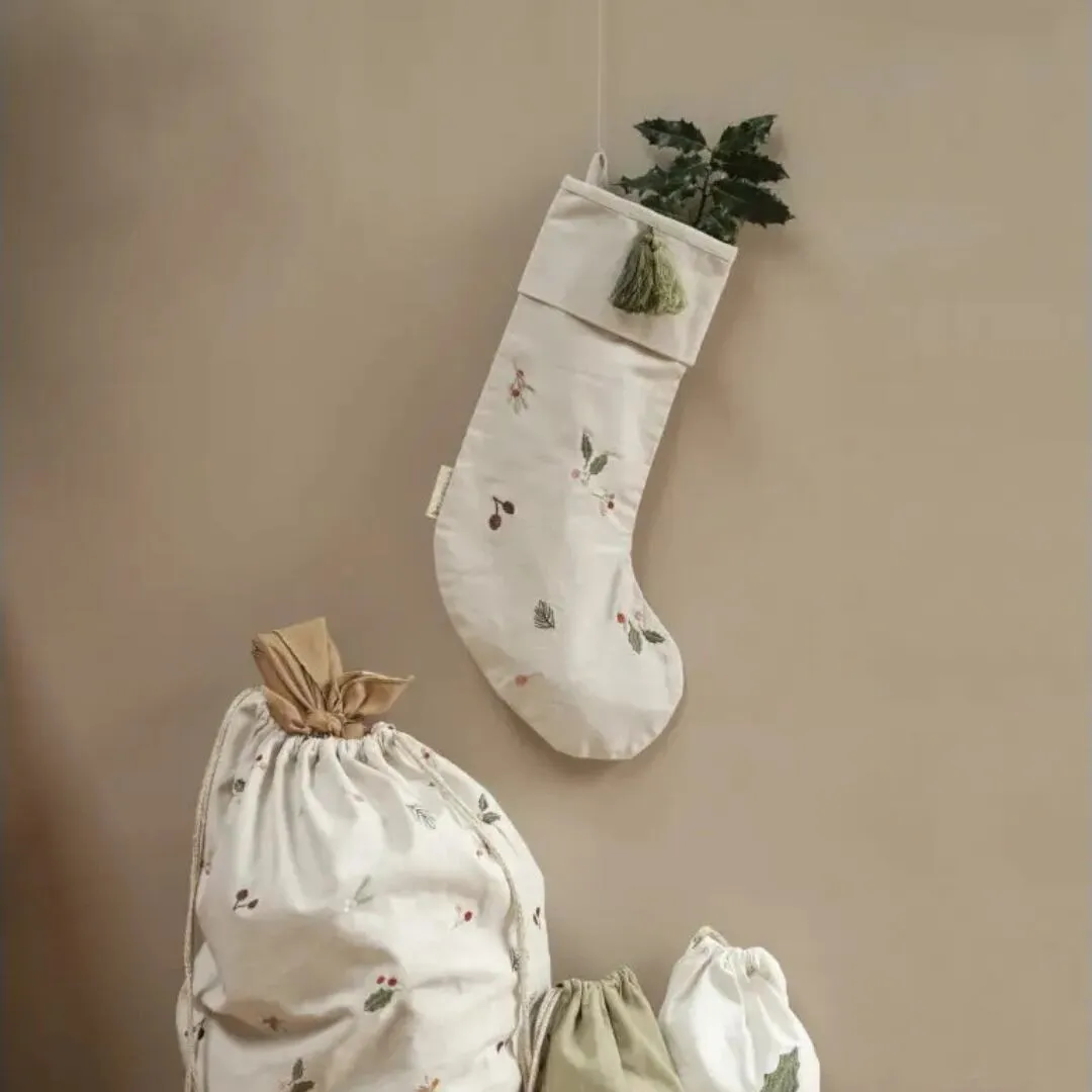 オーガニックコットン100% クリスマスストッキング