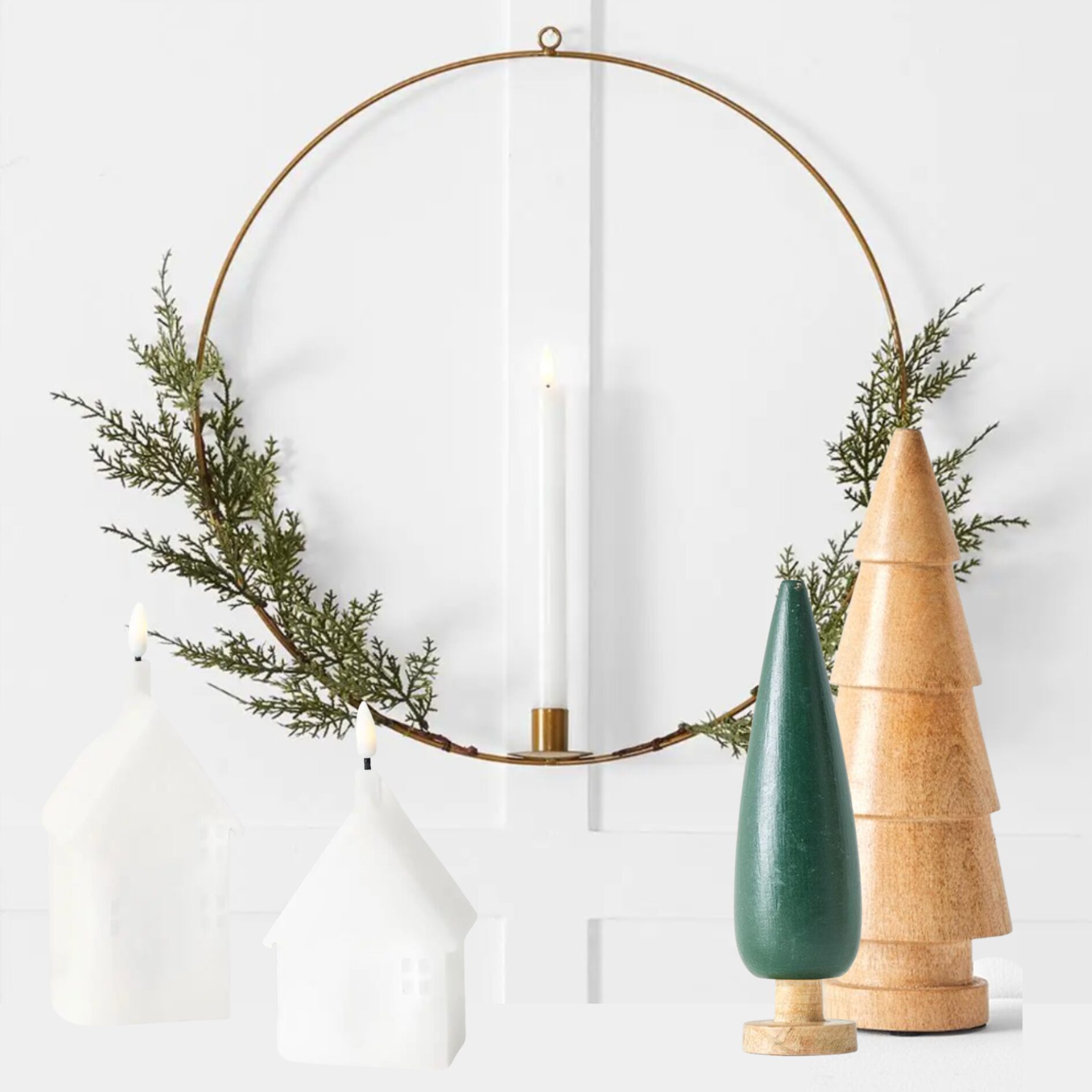 コーディネートセット with ヴィンテージアイアンリース