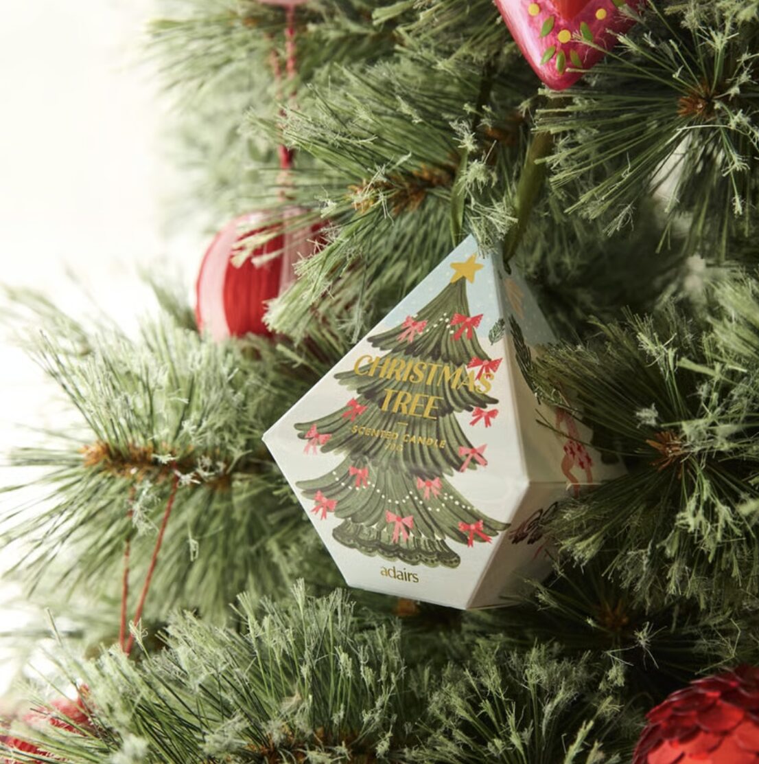 adairs クリスマスツリーキャンドル 70g - 画像 (4)